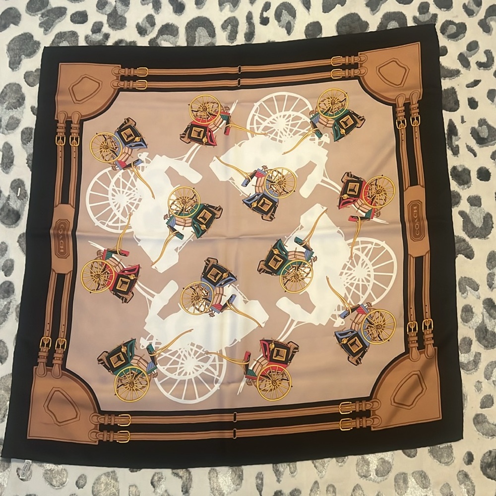 Coach Silk Scarf - had 2 of them